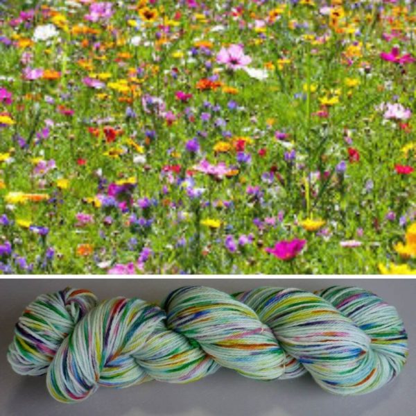 Wildflowers - Lattice Sock - Image 2