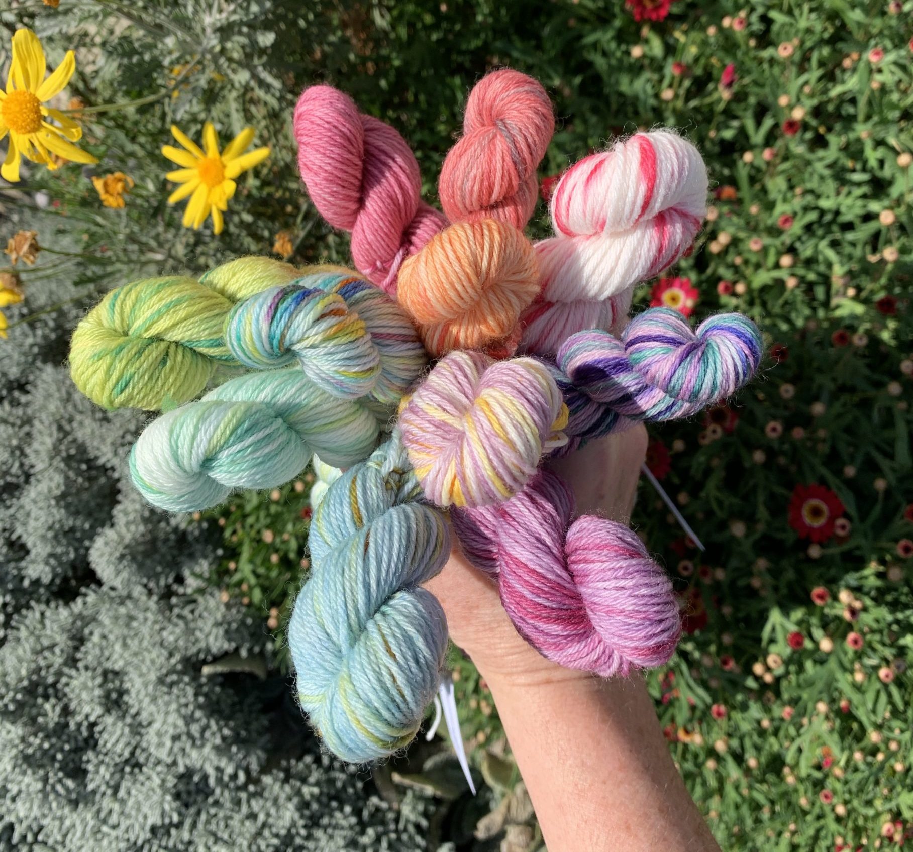 About Passioned Flower Hand Dyed Yarns to inspire creative passions