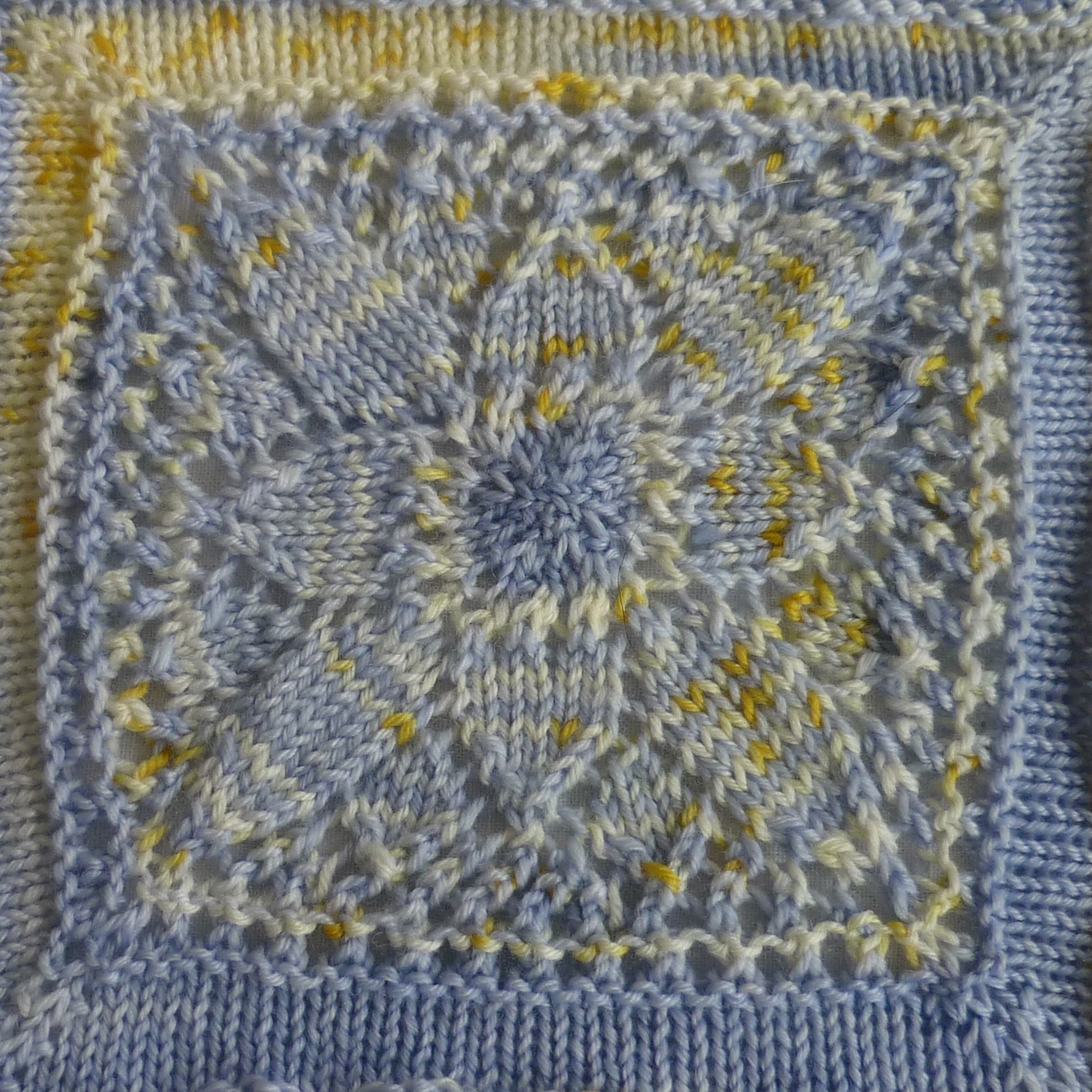 Forget-Me-Not - Lattice Sock - Image 6