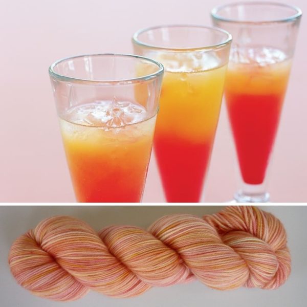 Tequila Sunrise - Lattice Sock - Image 2