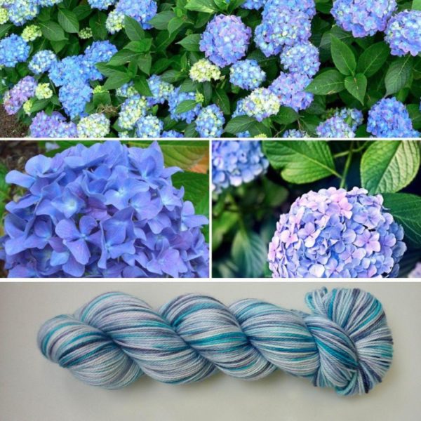 Hydrangea - Lattice Sock - Image 2